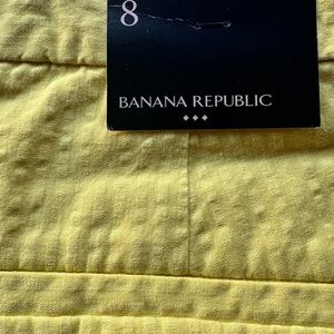 Banana Republic Sunny Yellow Quilted Fabric
